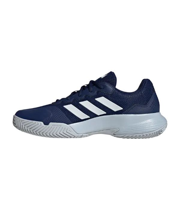 Padel Shoes Adidas GameCourt 2 Azul Marino/Blanco