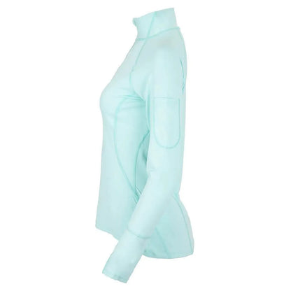Women's Mock Zip Tennis Top