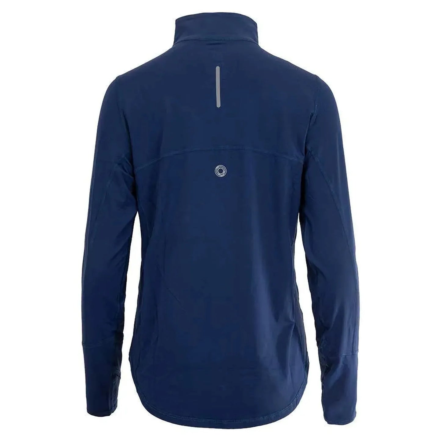 Women's Relaxed Mock Zip Tennis Top