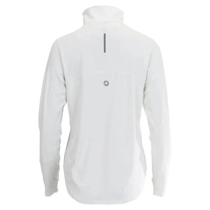 Women's Relaxed Mock Zip Tennis Top