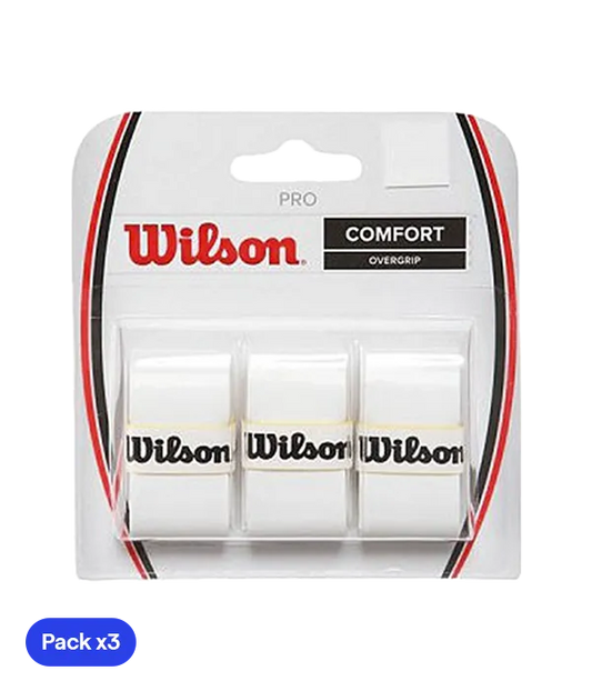 Overgrips Wilson Padel Pro White (Pack x3)