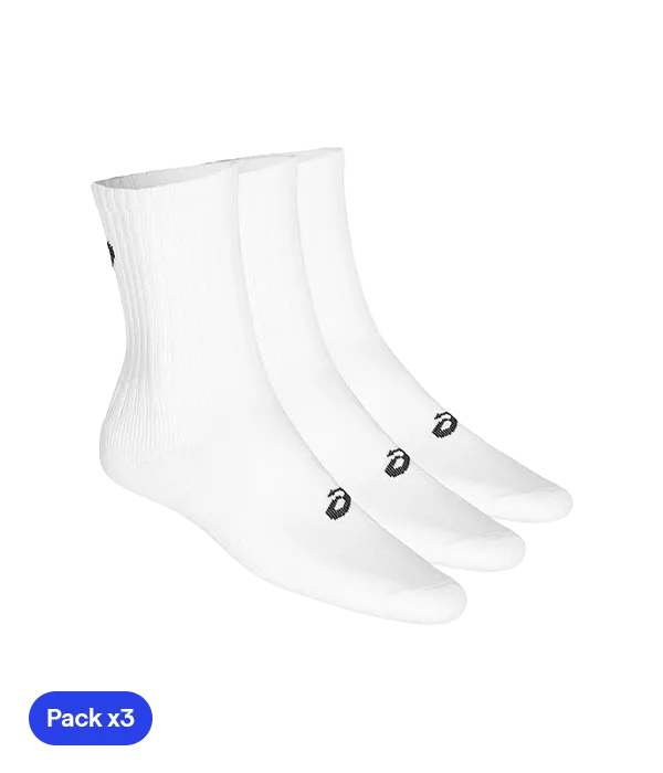 Socks Asics Crew (Pack x 3) Blanco