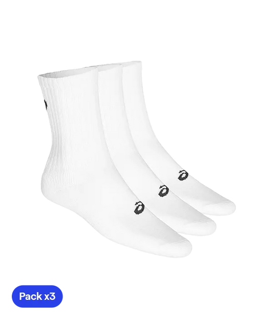 Socks Asics Crew (Pack x 3) Blanco