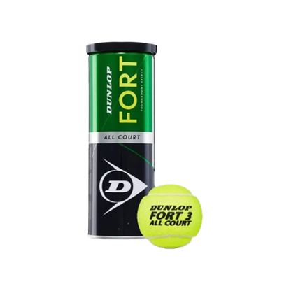 Box Balls  Dunlop Fort All Court (x4) (Pack x18)