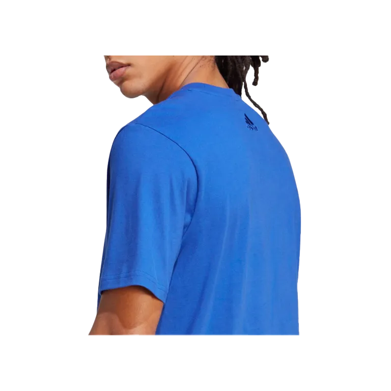 Camiseta Adidas Logo Azul
