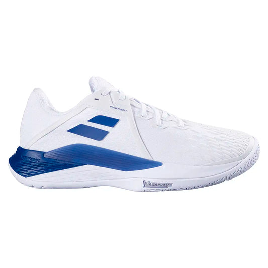 Men's Propulse Fury 3 All Court Tennis Shoes White and Dark Blue