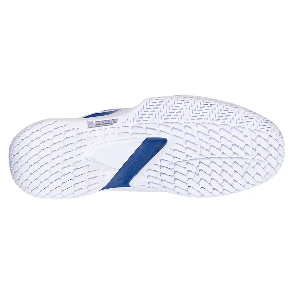 Men's Propulse Fury 3 All Court Tennis Shoes White and Dark Blue