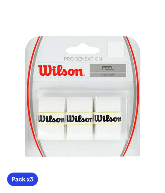 Overgrips Wilson Feel Blancos (Pack x3)