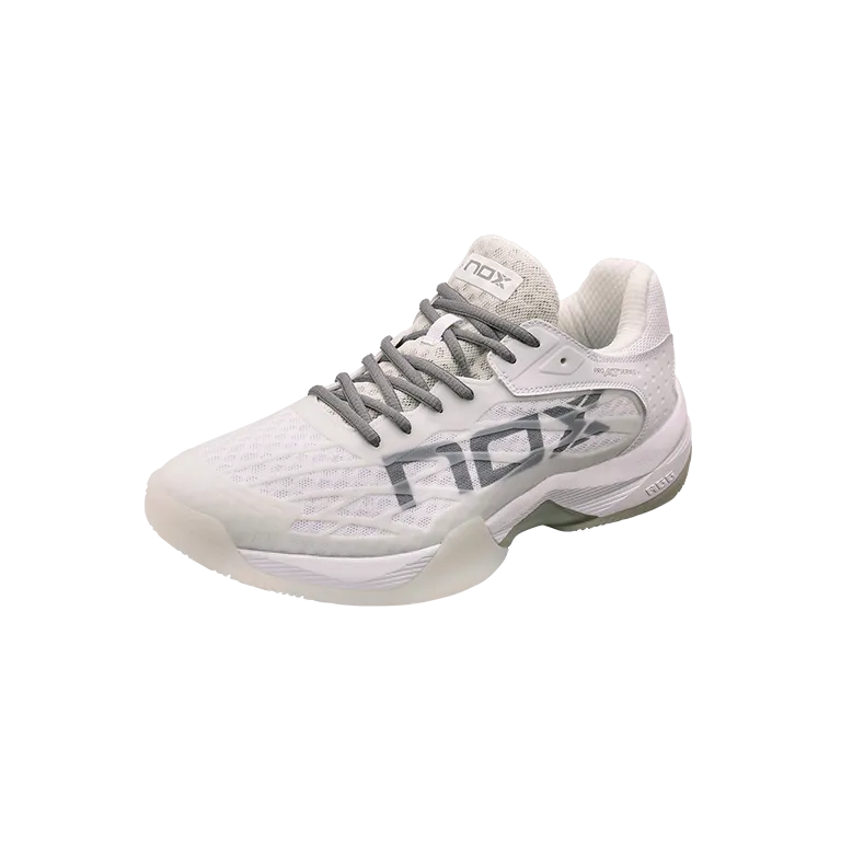 Padel Shoes NOX AT10 Lux Blanco/Gris