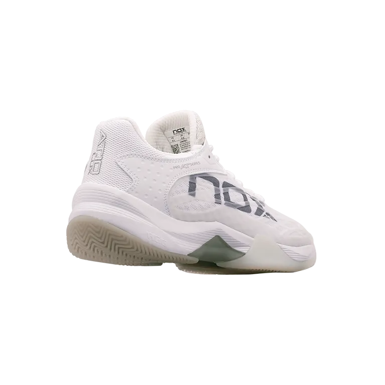 Padel Shoes NOX AT10 Lux Blanco/Gris