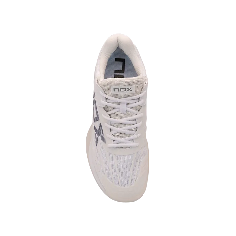Padel Shoes NOX AT10 Lux Blanco/Gris