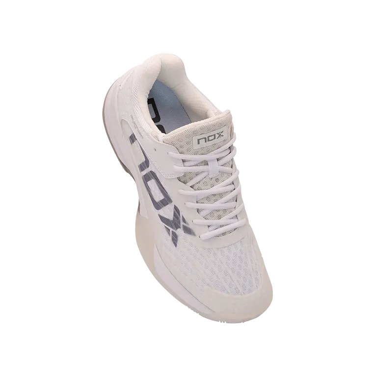 Padel Shoes NOX AT10 Lux Blanco/Gris