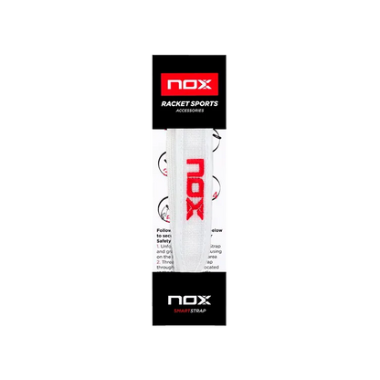 Cordón NOX Luxury Blanco/Rojo
