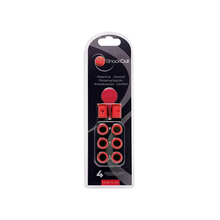 Antivibrador Shock Out Rojo