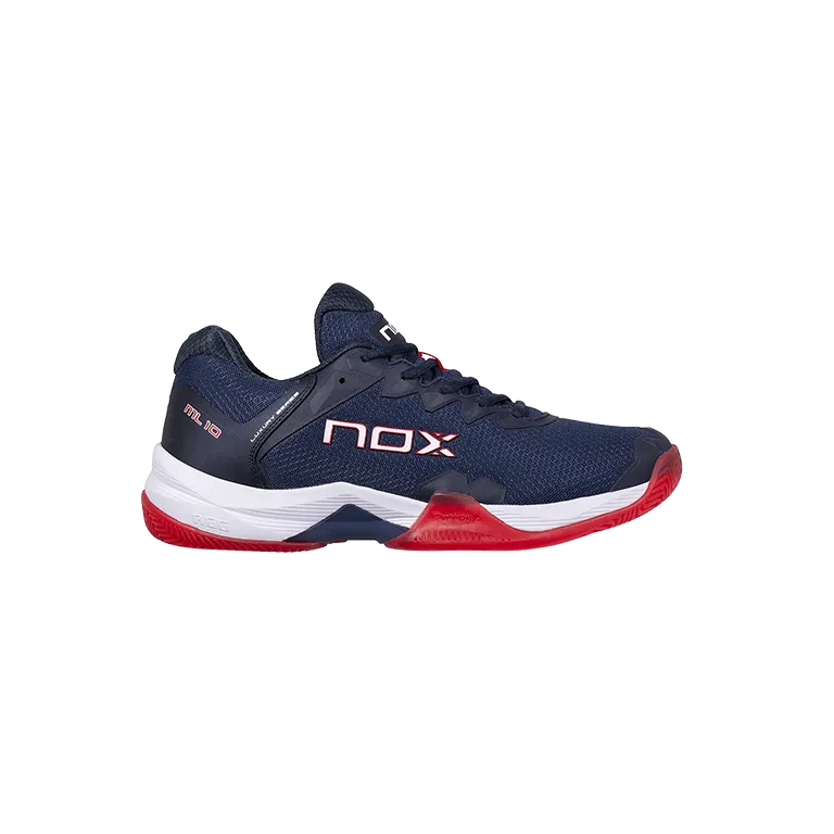 Padel Shoes NOX ML10 Hexa Blue/Fiery Red
