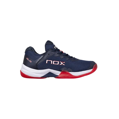 Padel Shoes NOX ML10 Hexa Blue/Fiery Red