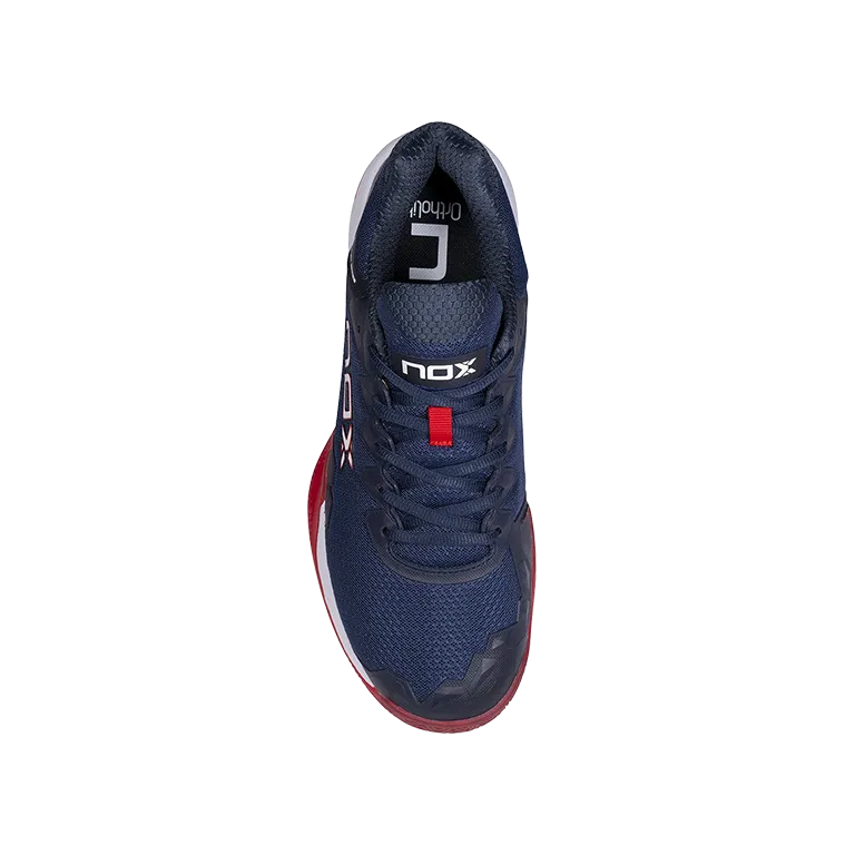 Padel Shoes NOX ML10 Hexa Blue/Fiery Red