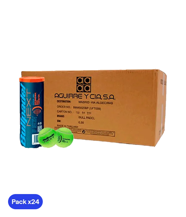 Box Balls  Bullpadel Next (Pack x24)