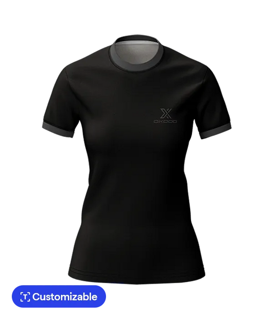Camiseta Oxdog Tiebreak Mujer Negro