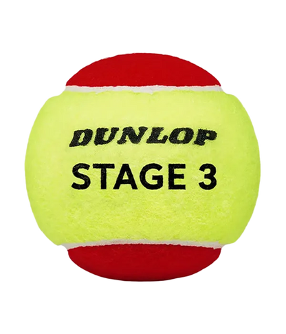 Bote de Balls  Dunlop Stage 3 Rojo/Amarillo 2025