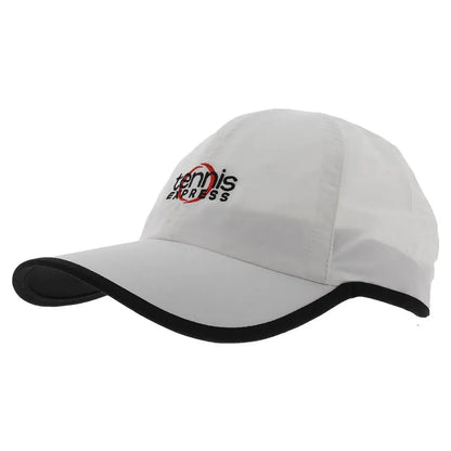 Unisex Featherlight Tennis Cap in White