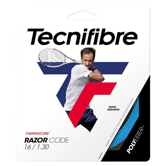 Razor Code 1.30MM/16G Tennis String Blue-Strings-Tecnifibre-39236-DEFAULT-L-Tennis Express