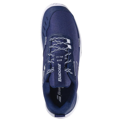 Men's SFX Evo Tennis Shoes Dark Blue and White