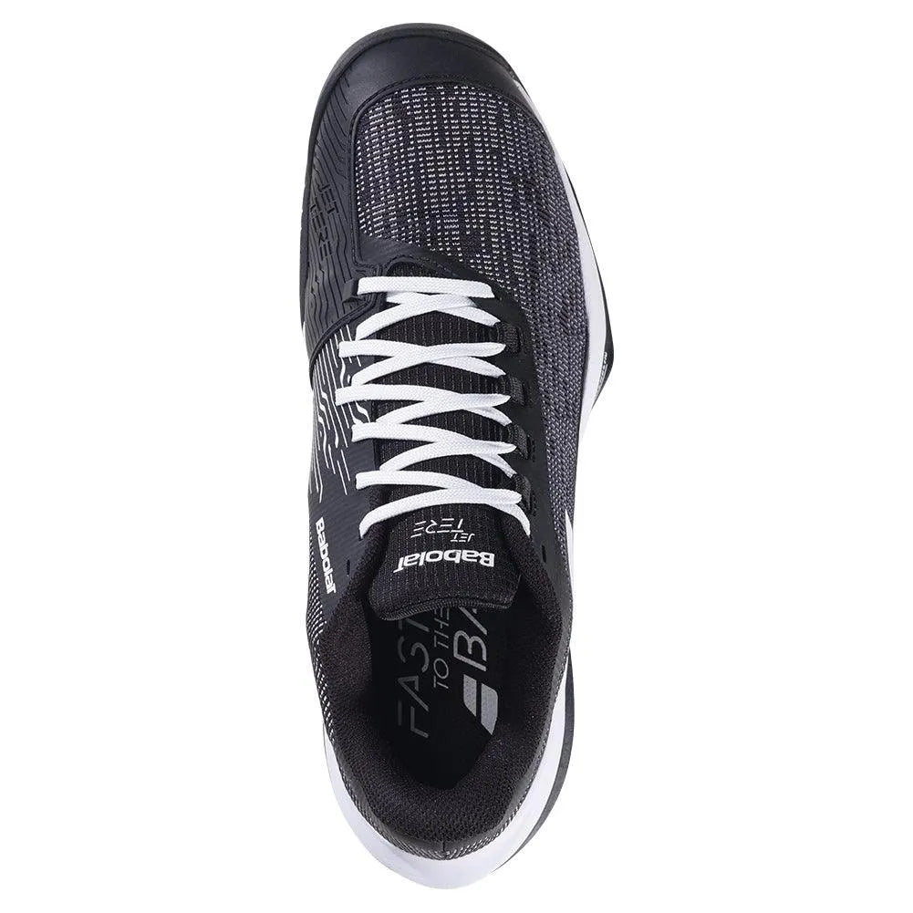 Men's Jet Tere 2 Tennis Shoes Black and White