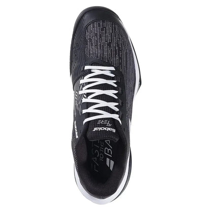 Men's Jet Tere 2 Clay Tennis Shoes Black and White