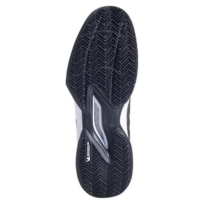 Men's Jet Tere 2 Clay Tennis Shoes Black and White