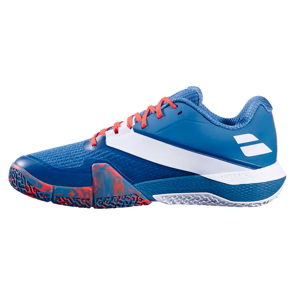 Men's Movea 2 Padel Shoes Seaport and Cherry Tomato
