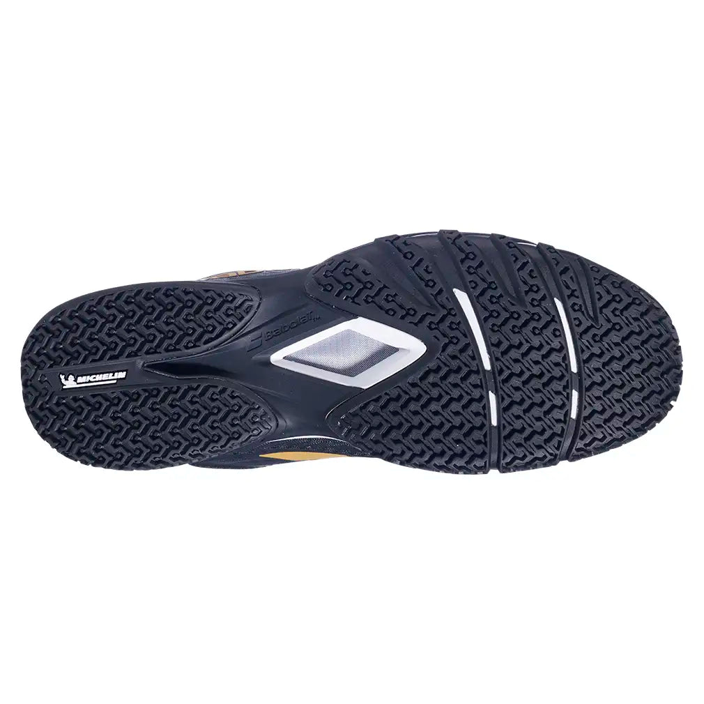 Men's Premura 3 Padel Shoes Black and Gold