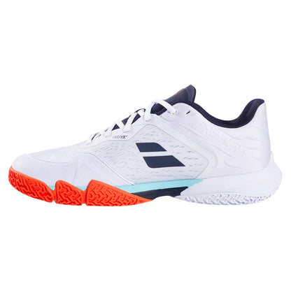 Mens J.Lebron Premura 3 Padel Shoes White and Orange