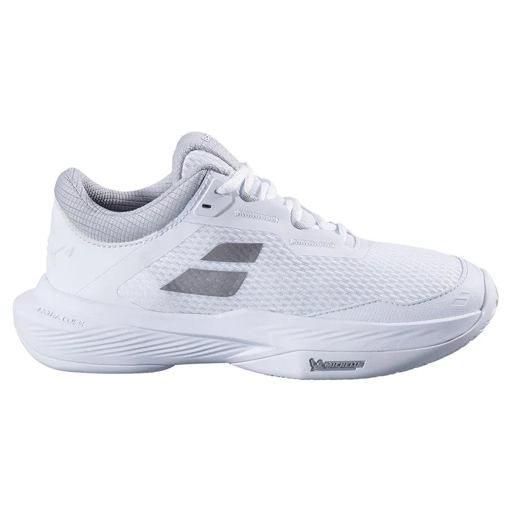 Women's SFX 4 Tennis Shoes White and Silver