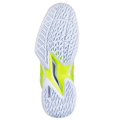 Women's Jet Mach Pickleball Shoes Fluo Yellow and White