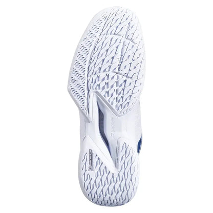 Women's Jet Tere 2 Wimbledon Tennis Shoes White and Blue Navy