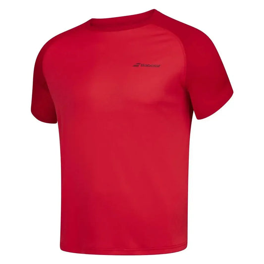 Boys' Play Crew Neck Tennis Tee-Apparel-Babolat-3BP1011-B-Tennis Express