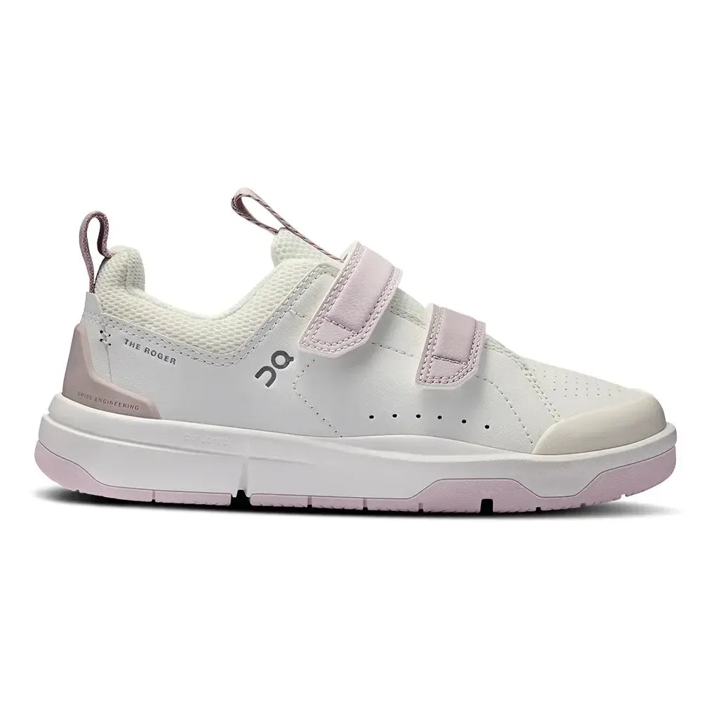 Juniors' THE ROGER Tennis Shoes Ivory and Orchid