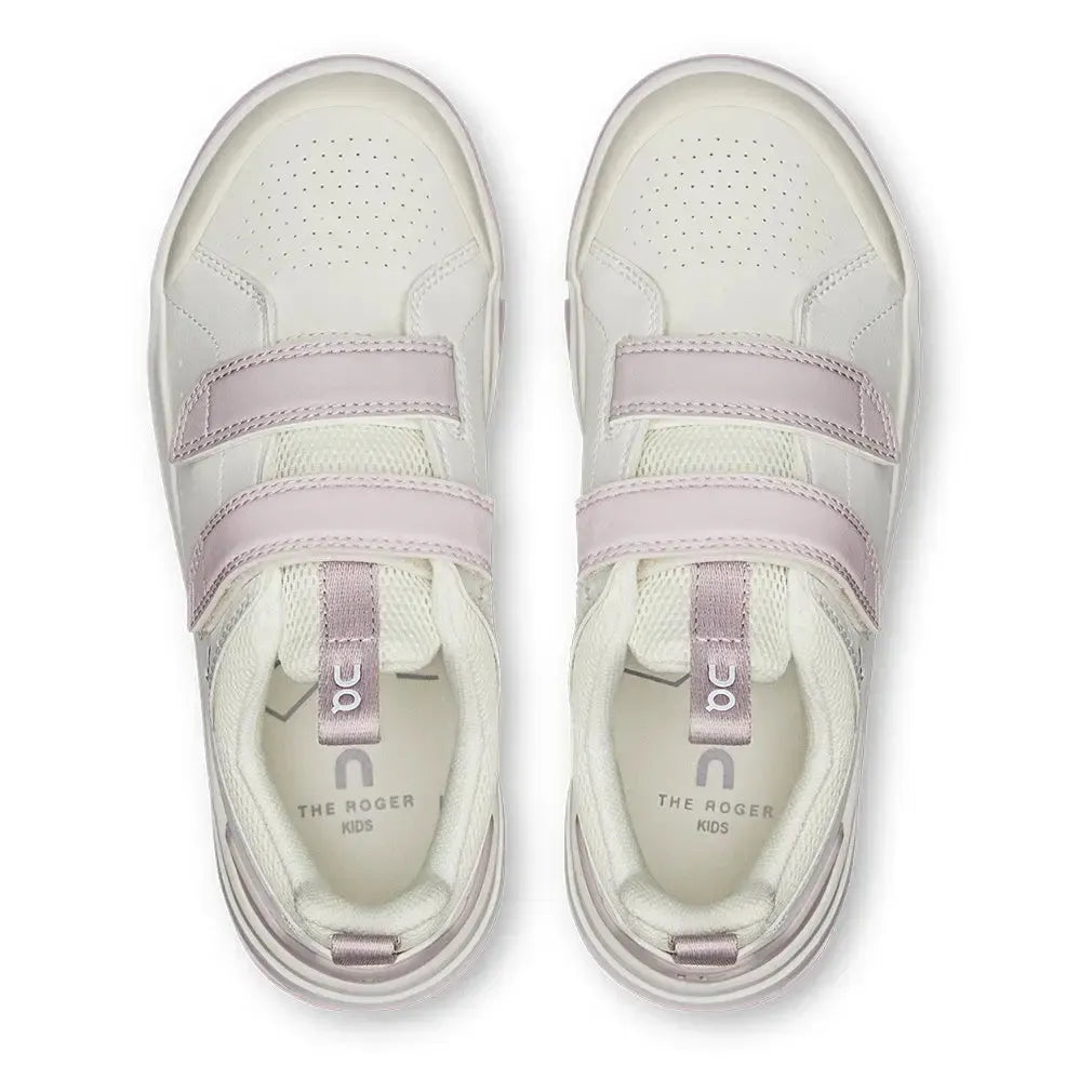 Juniors' THE ROGER Tennis Shoes Ivory and Orchid