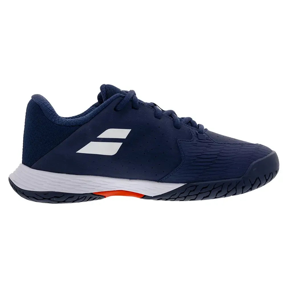 Juniors' Propulse 3 Tennis Shoes Estate Blue and White