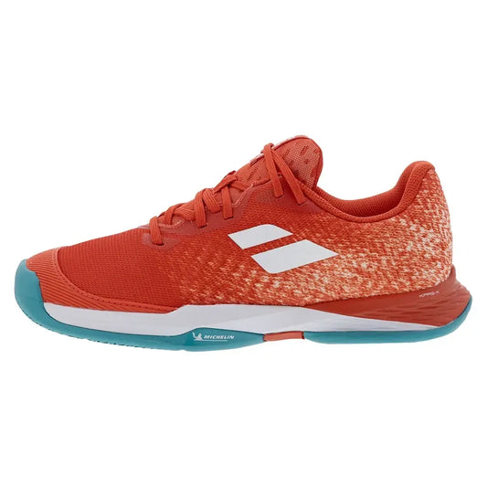 Juniors' Jet Mach 3 Tennis Shoes Fiesta Red
