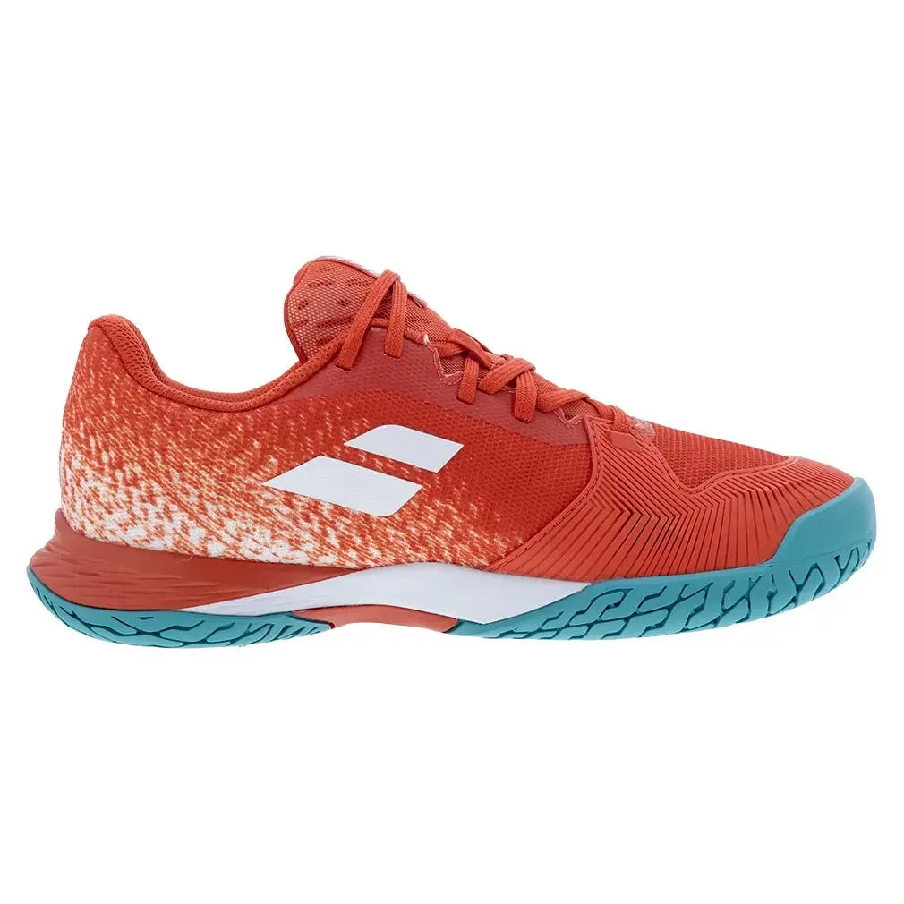 Juniors' Jet Mach 3 Tennis Shoes Fiesta Red