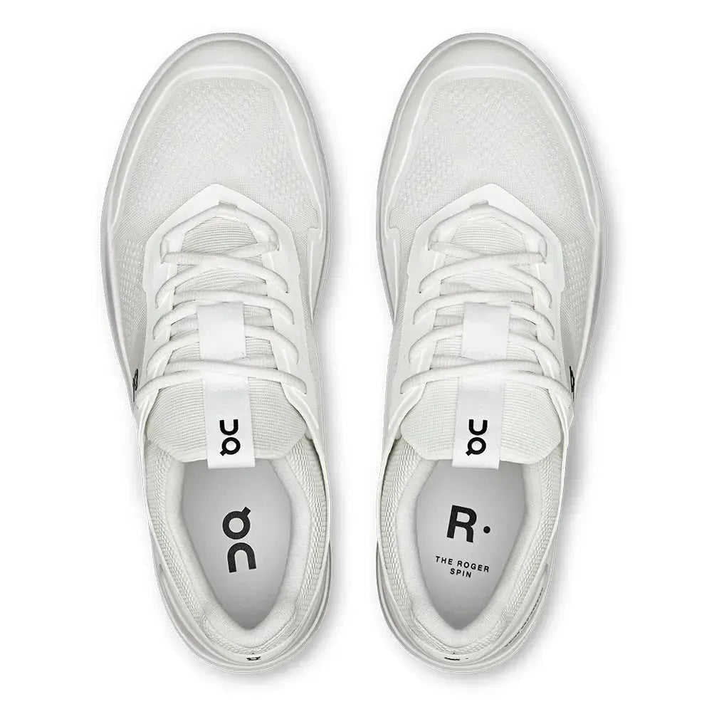 Men's THE ROGER Spin Shoes White and Black