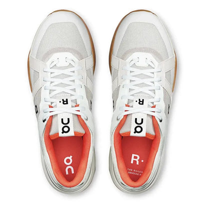 Men's THE ROGER Clubhouse Pro Tennis Shoes Ivory and Flame