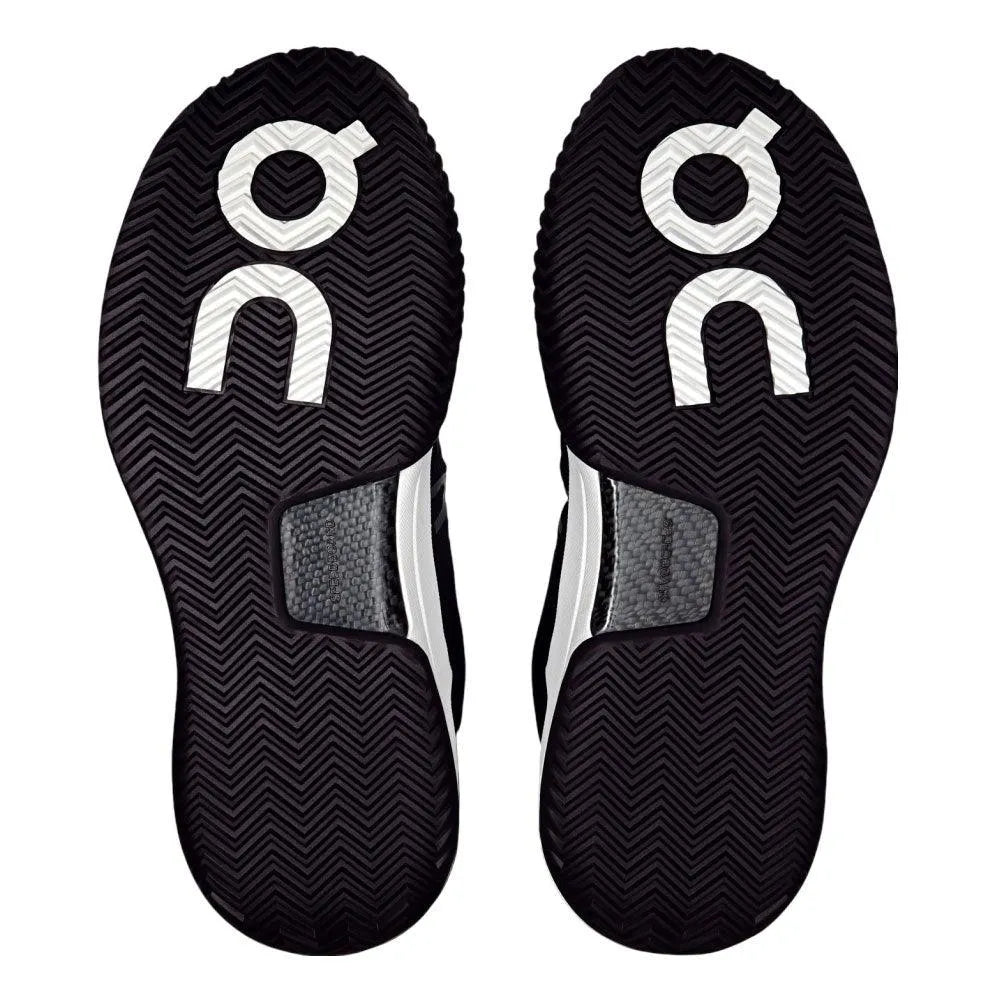 Men's THE ROGER Pro 2 Clay Tennis Shoes Black and Lime