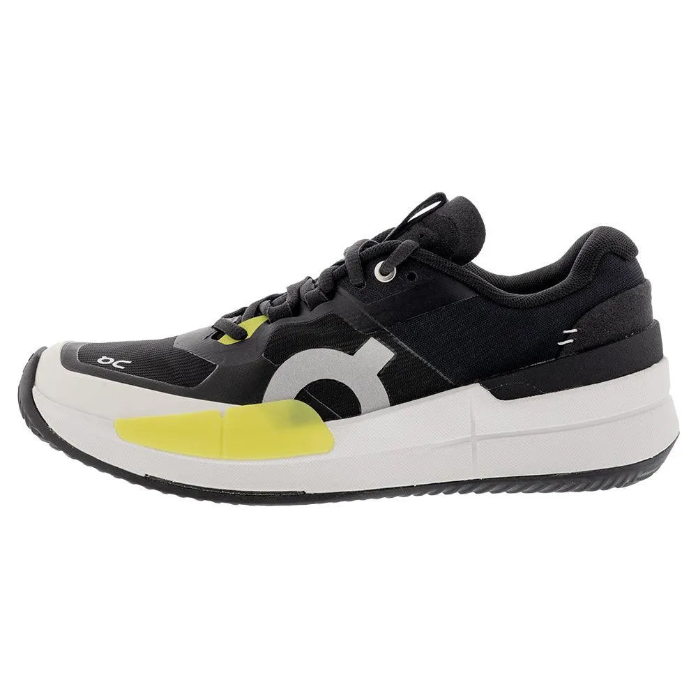 Men's THE ROGER Pro 2 Clay Tennis Shoes Black and Lime