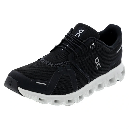 Men's Cloud 6 Shoes Black and White-Footwear-On-Black/White-8, [current_file_name-Tennis Express