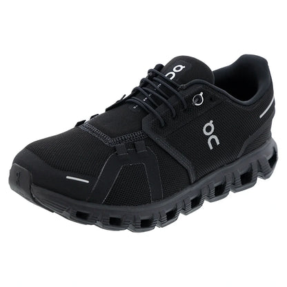 Men's Cloud 6 Shoes Black-Footwear-On-Black-8, [current_file_name-Tennis Express