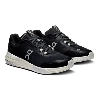 Men's THE ROGER Advantage Pro Clay Tennis Shoes Black and White