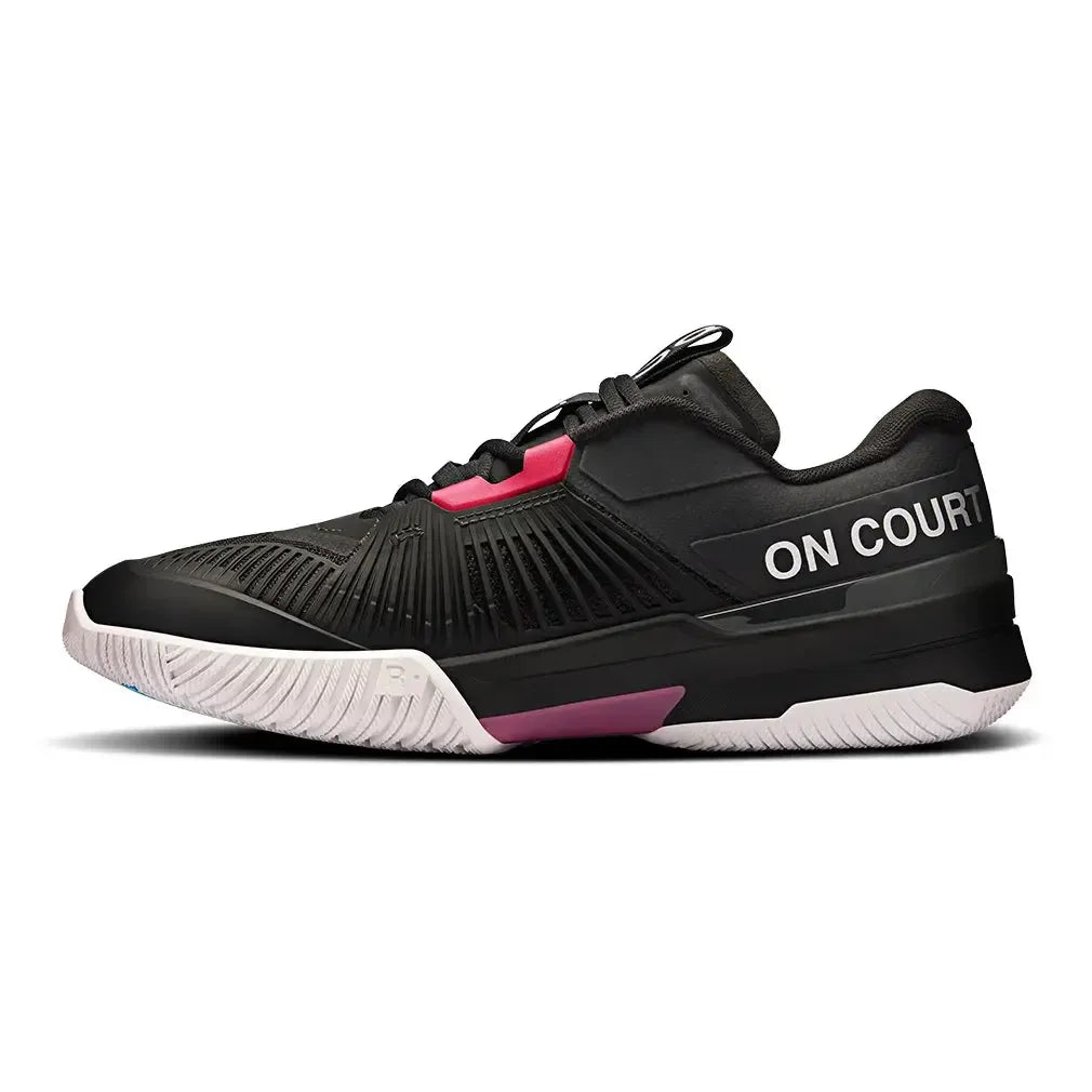 Men's THE ROGER Pro Fire Tennis Shoes Black and Pink
